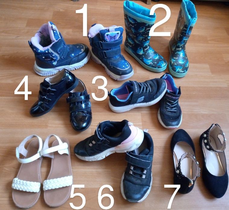 Обувь для девочки 31 -33 размер.