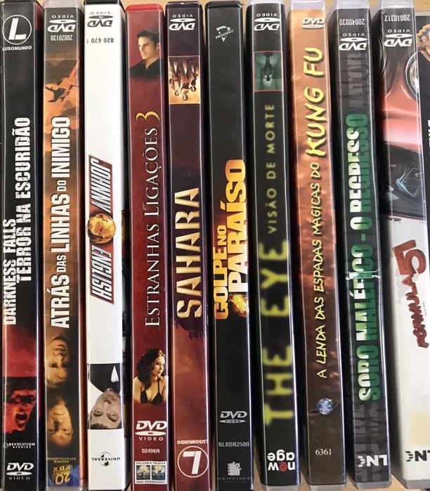 Lote 43 DVDs Originais (3)