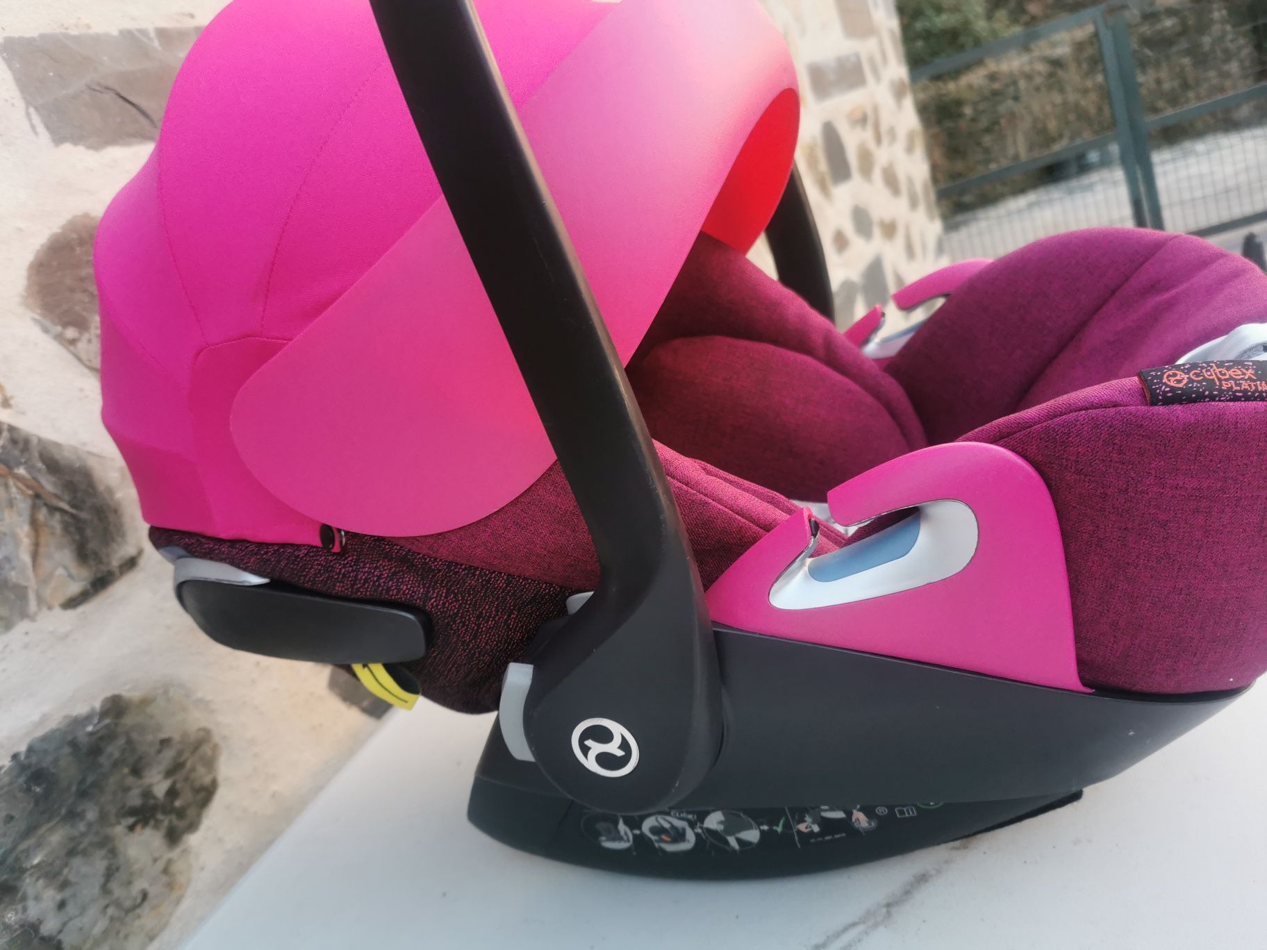 Ovo cybex cloud zi size plus passion pink purple