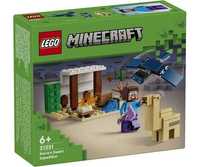 Конструктор LEGO Minecraft Експедиція Стіва до пустелі (21251)