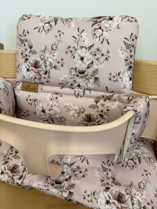 Wodoodporne poduszki do Stokke Tripp Trapp Baby Set newbie roses