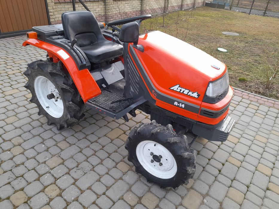 Трактор японський Kubota Aste A14 4х4 Кубота
