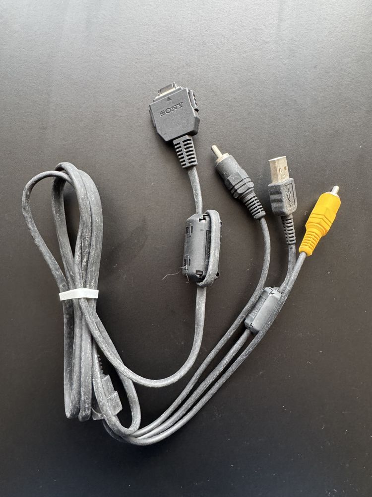 Cabo Original Sony VMC-15MR2 – AV Multi Terminal (USB + RCA)