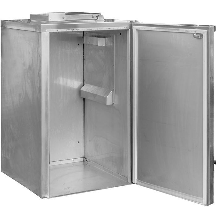 Chłodziarka na odpady Dora Metal 108x89x129(H) stal nierdzewna