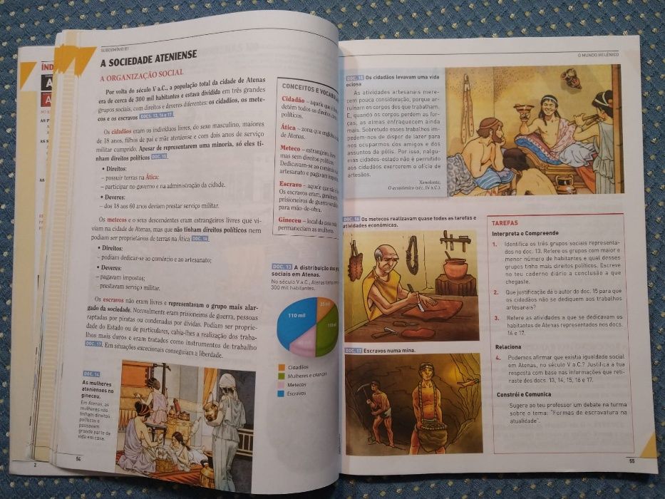 "Viagem na História 7 - 7º Ano" Manual + Caderno Atividades -> Ótimos!