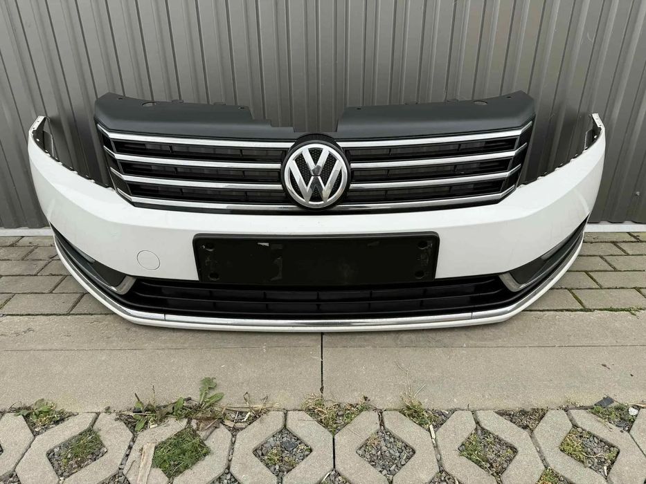Vw Passat B7 Zderzak Przód Przedni Kompletny LB9A 10-14