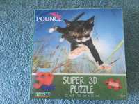 Puzzle Super 3D Kids com 100 peças idade 5+ usado mas como novo