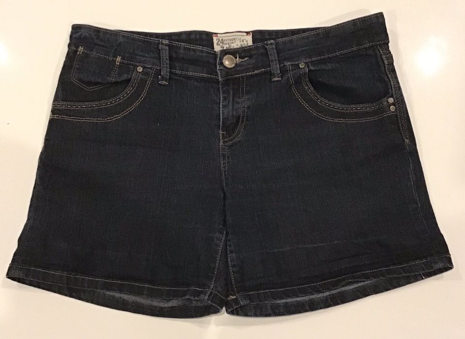 Jeansowe krótkie spodenki Denim Authentic, rozm. L