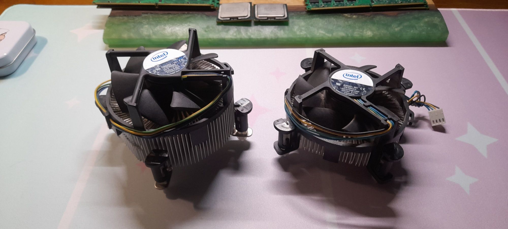 LGA775. Два комплекти (материнська плата, процесор, кулер, пам'ять)