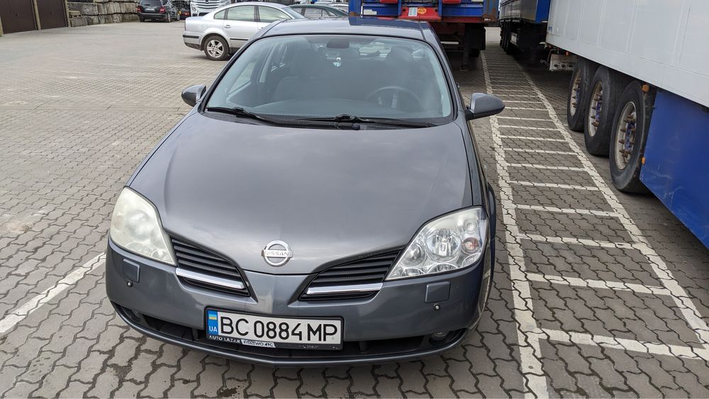 Nissan primera p12 ідеальна 1.8