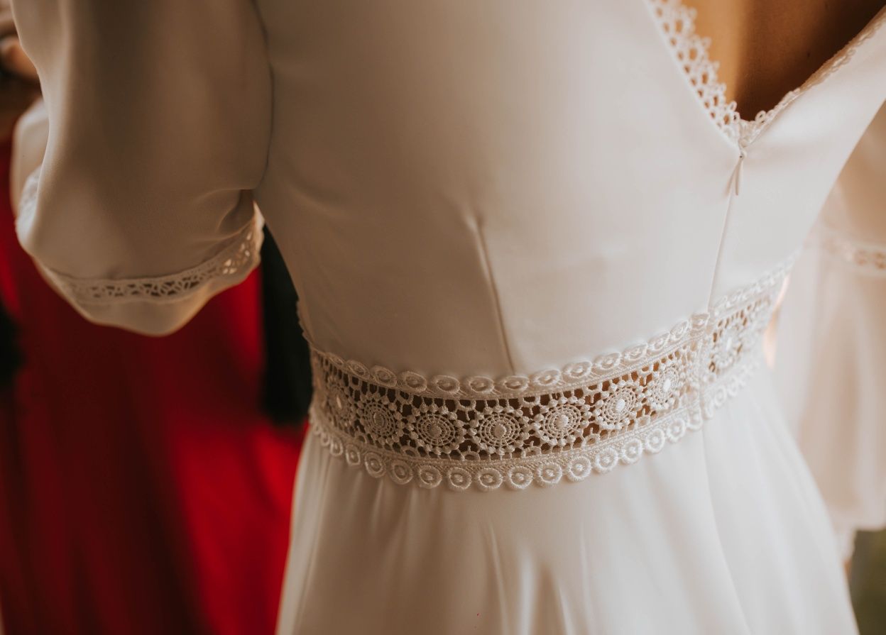Suknia ślubna boho/rustykalna
