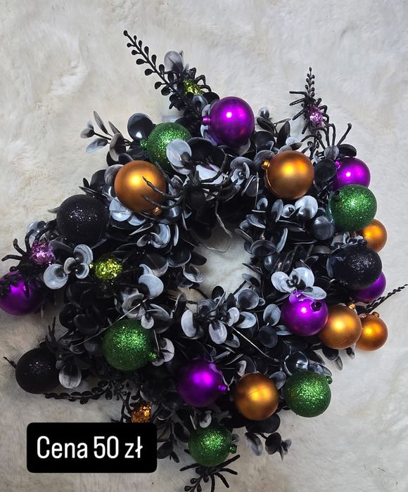 Mini wieniec halloween