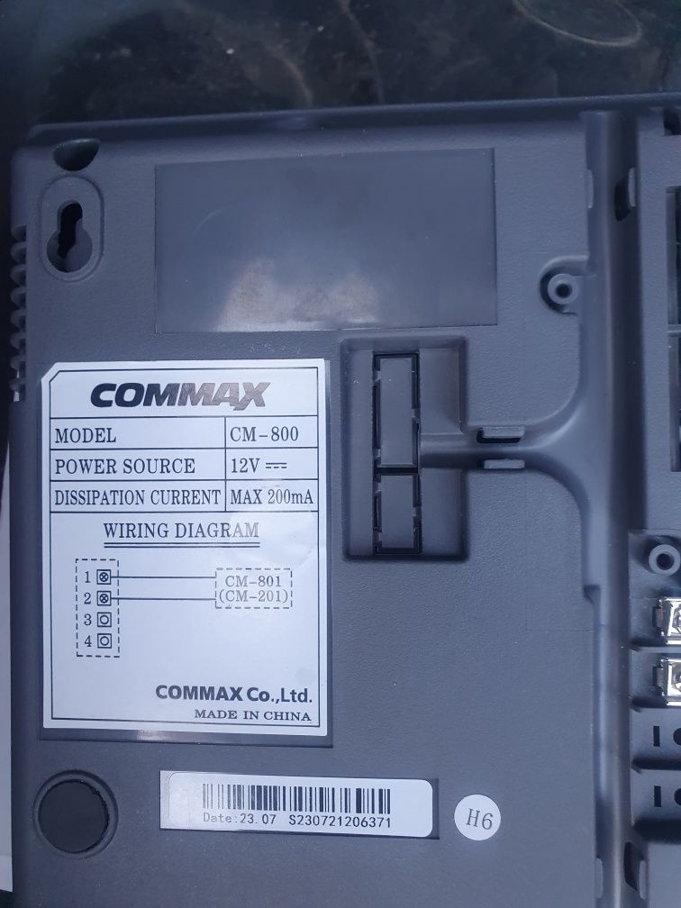 Переговорний пристрій Commax cm 800,cm801