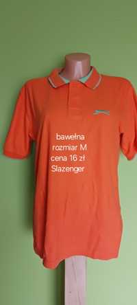 Pomarańczowa koszulka polo Slazenger rozm..M