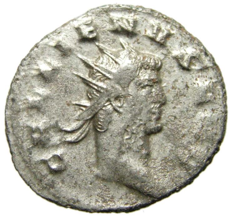 Moeda Romana - Antoniniano de Gallieno (260-268 dC.)