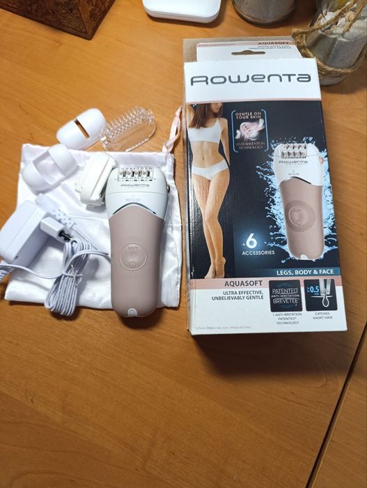 Эпилятор состояние нового. Еще на гарантии