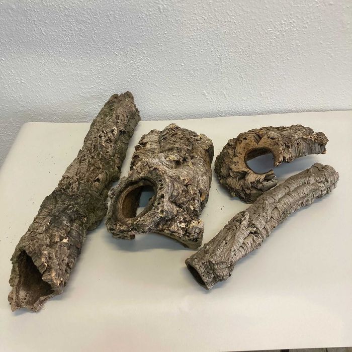 NOVO - Túnel de 100% CORTIÇA, Abrigo para roedores e repteis