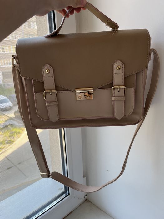 Рожевий Портфель шкільний з замочком