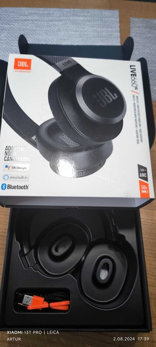 Słuchawki nauszne JBL Live 660NC