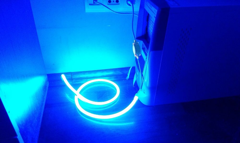 Гибкий светодиодный неон(без точек)—Led FLEX Neon. (водостойкий)