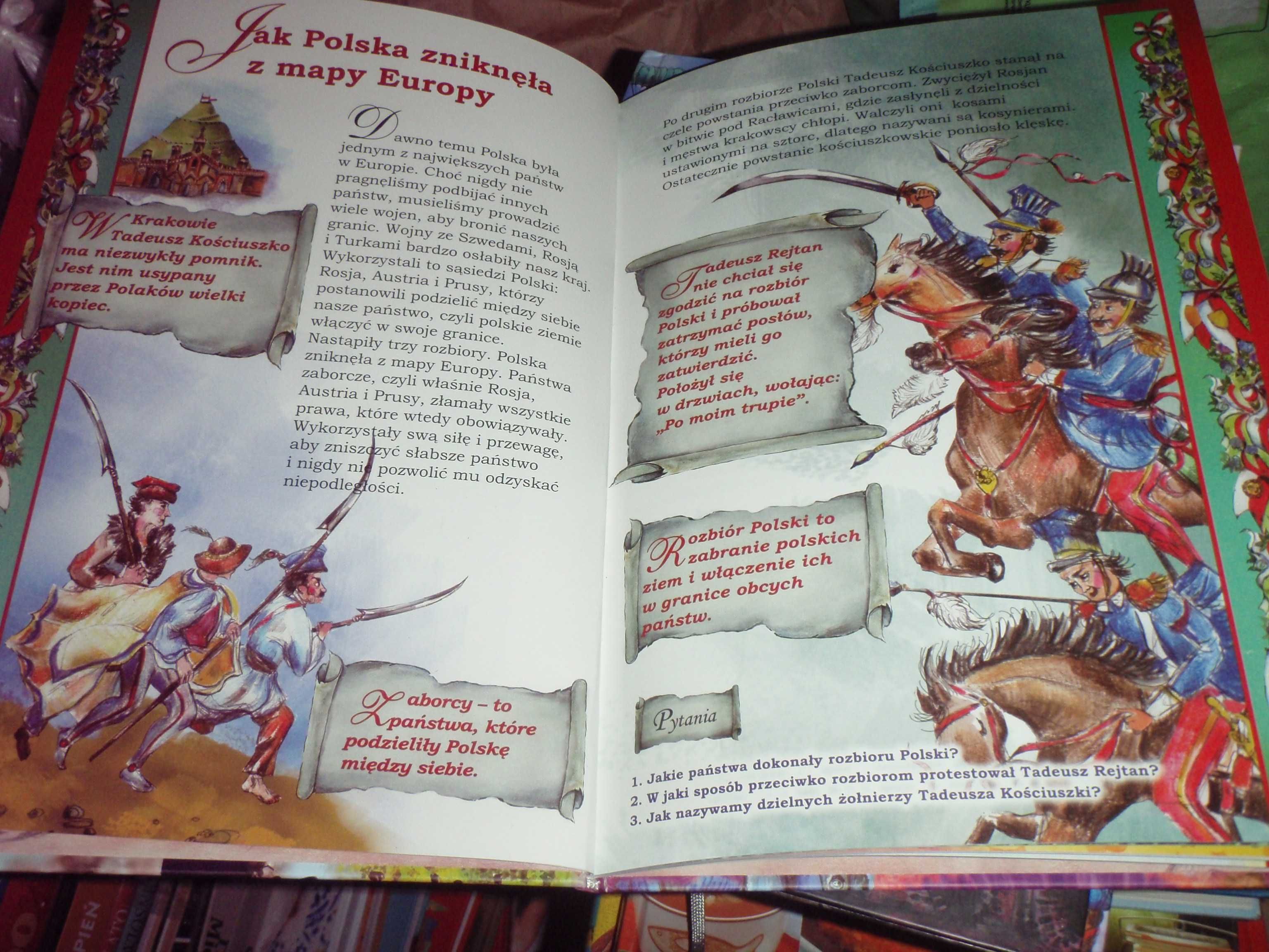 Kocham Polskę - Historia dla Najmłodszych 3 książki z serii