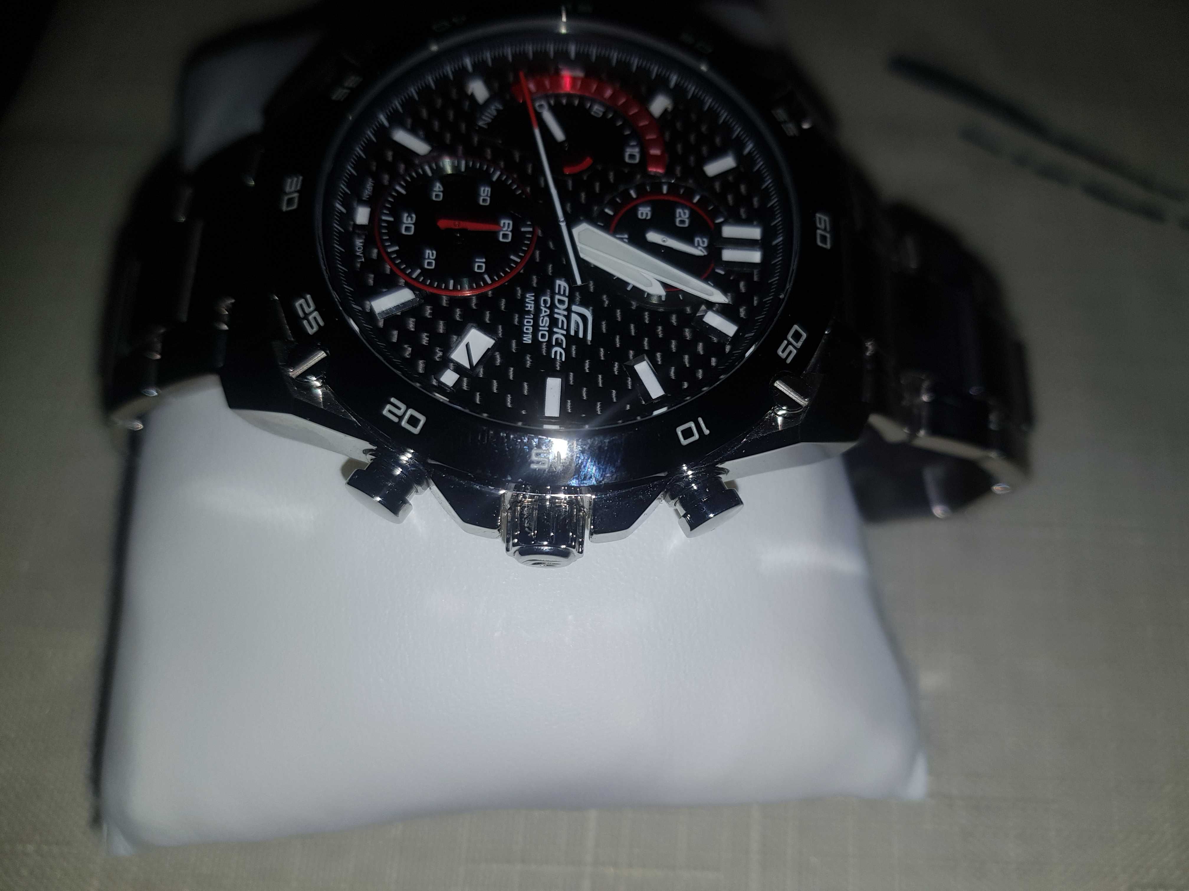 Zegarek Casio Edifice EFR-557CDB-1AVUEF oryginalny praktycznie nowy