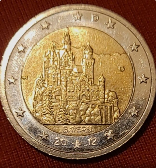 Moeda 2€, Alemanha 2012