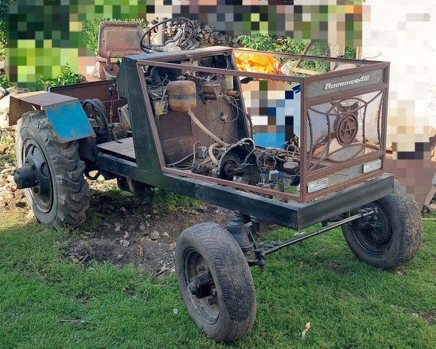 Саморобний трактор