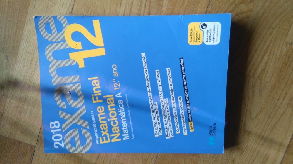 livro matematica exame 12 ano