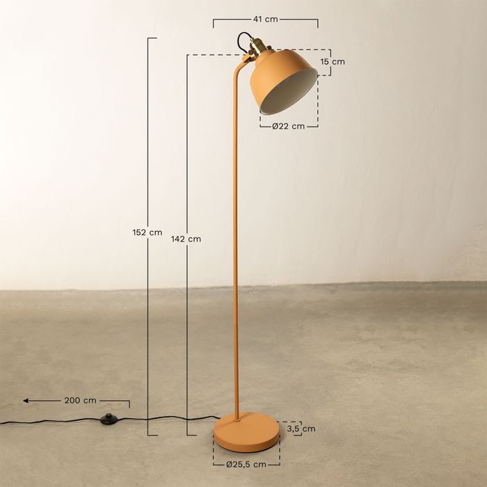 Candeeiro de pé Sklum