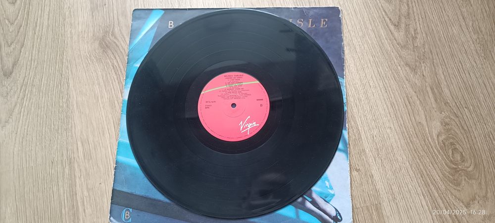 Belinda Carlisle "Heaven on Earth" em Vinil 1987