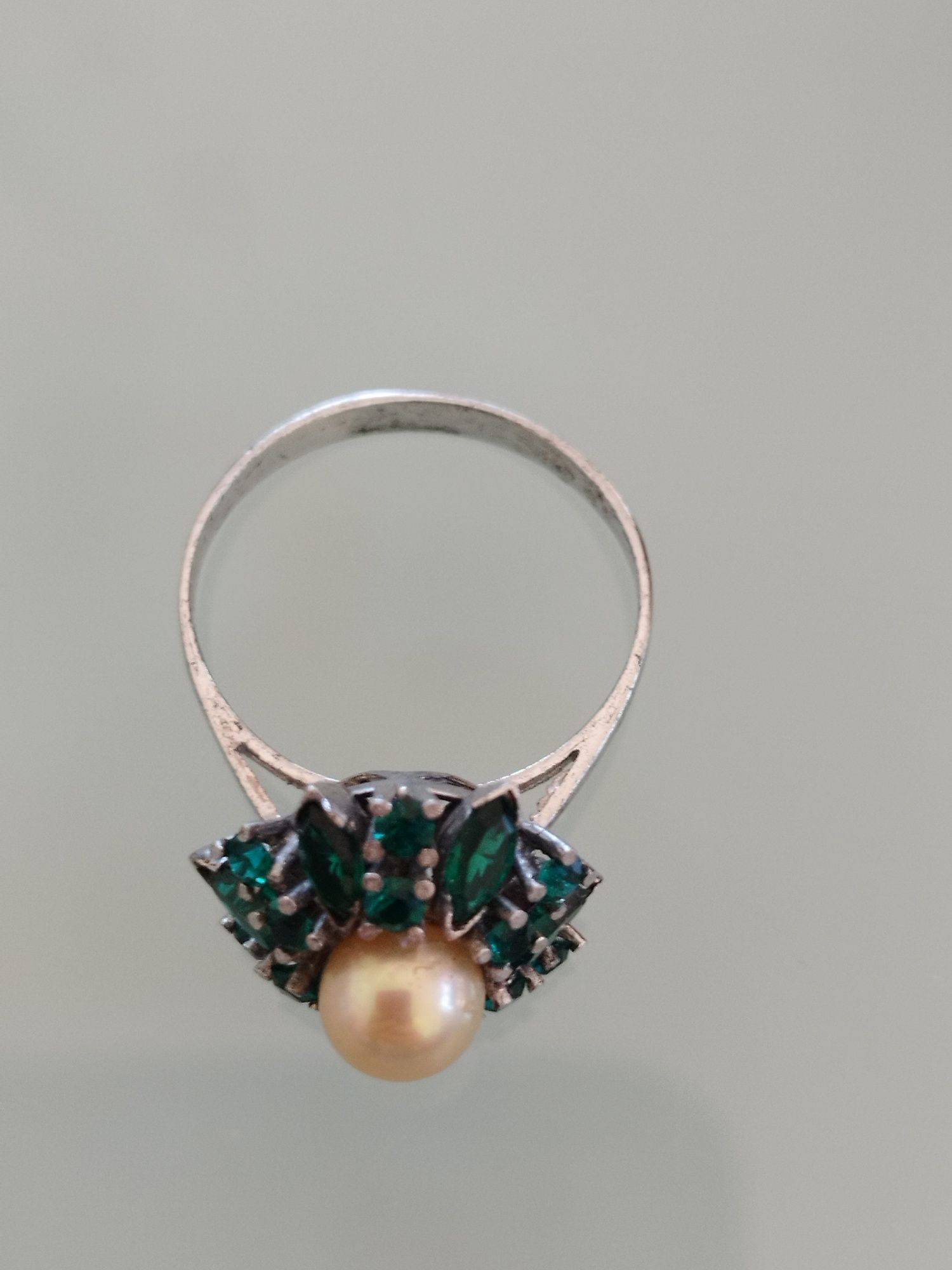 lindo anel de prata vintage