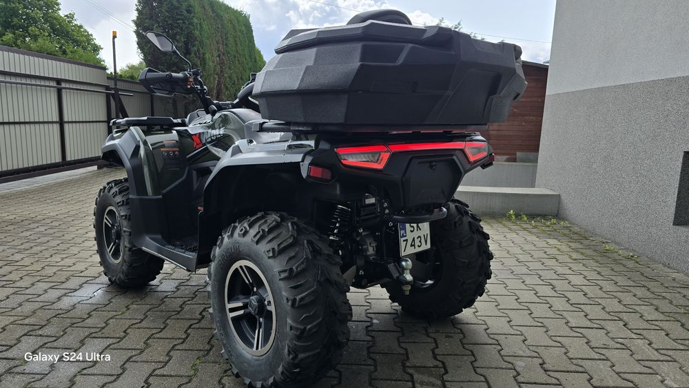 Loncin Xwolf 700L gwarancja, jak nowy, superstan, na fakturę T3b