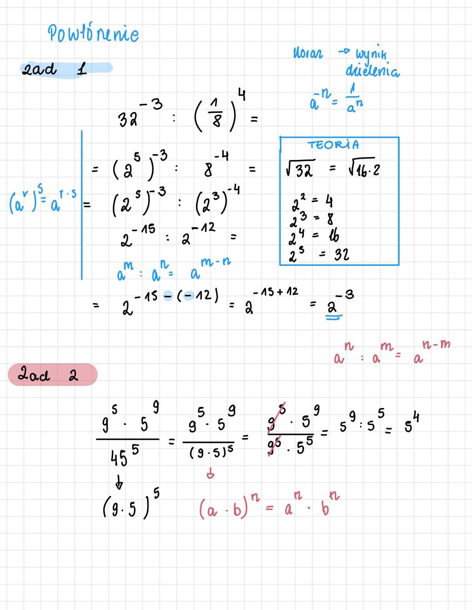 Korepetycje matematyka online/stacjonarnie