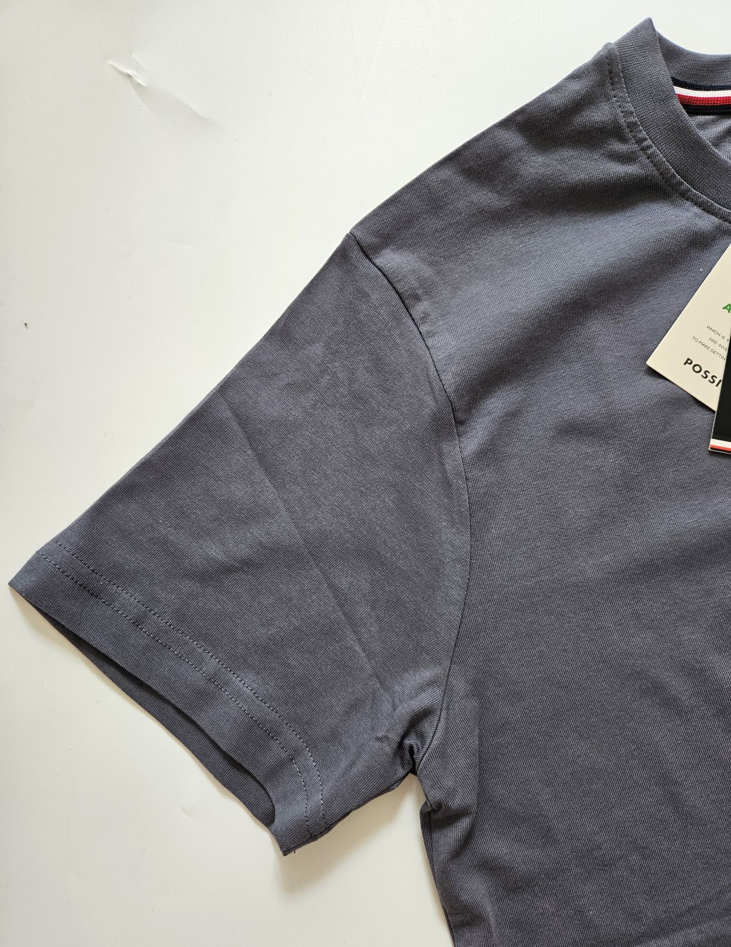 Koszulka męska krótki rękaw T-shirt Tommy Hilfiger M szara nadruk