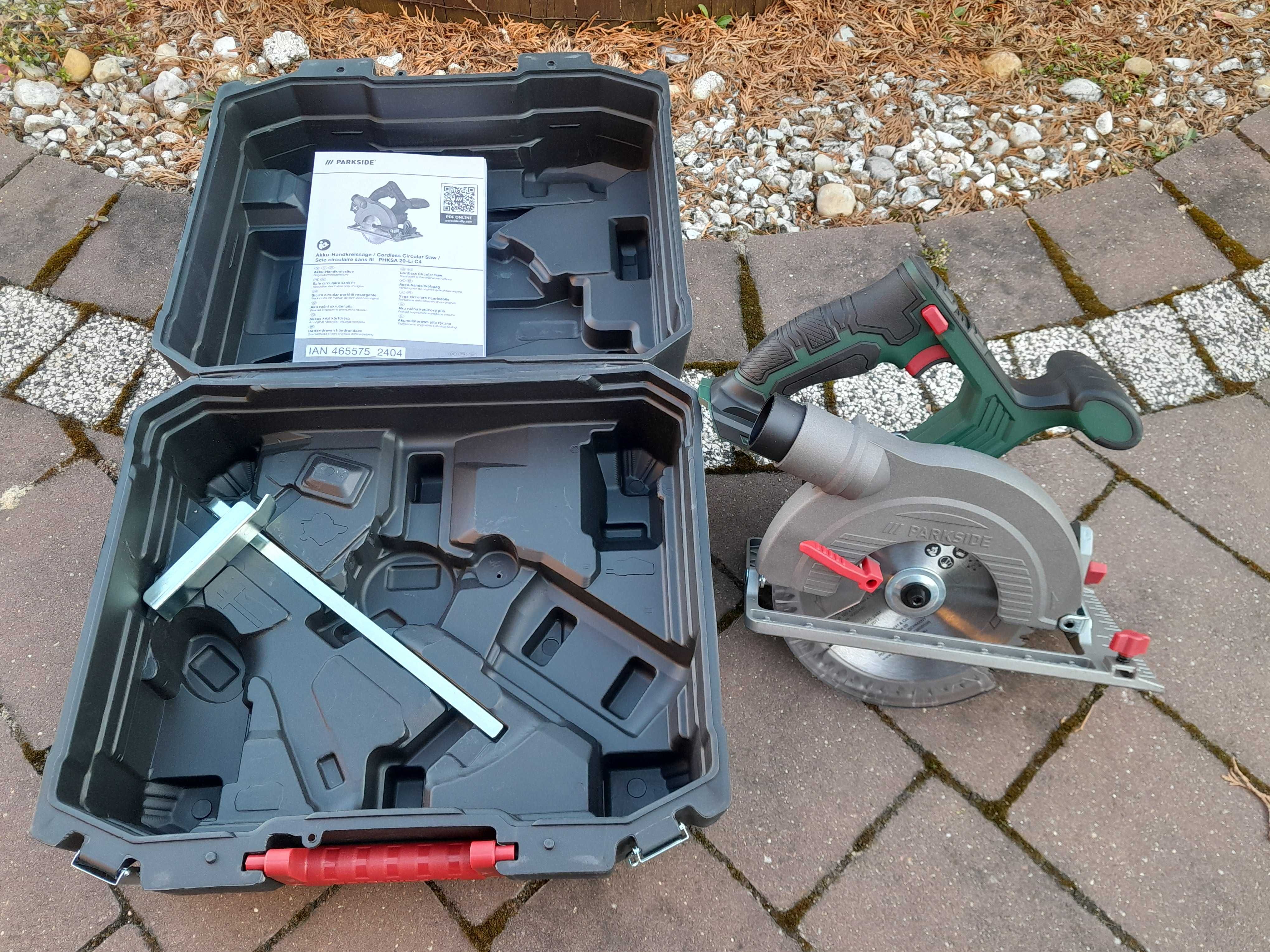 Piła tarczowa 20 V, 20 Li C4. Nowa
