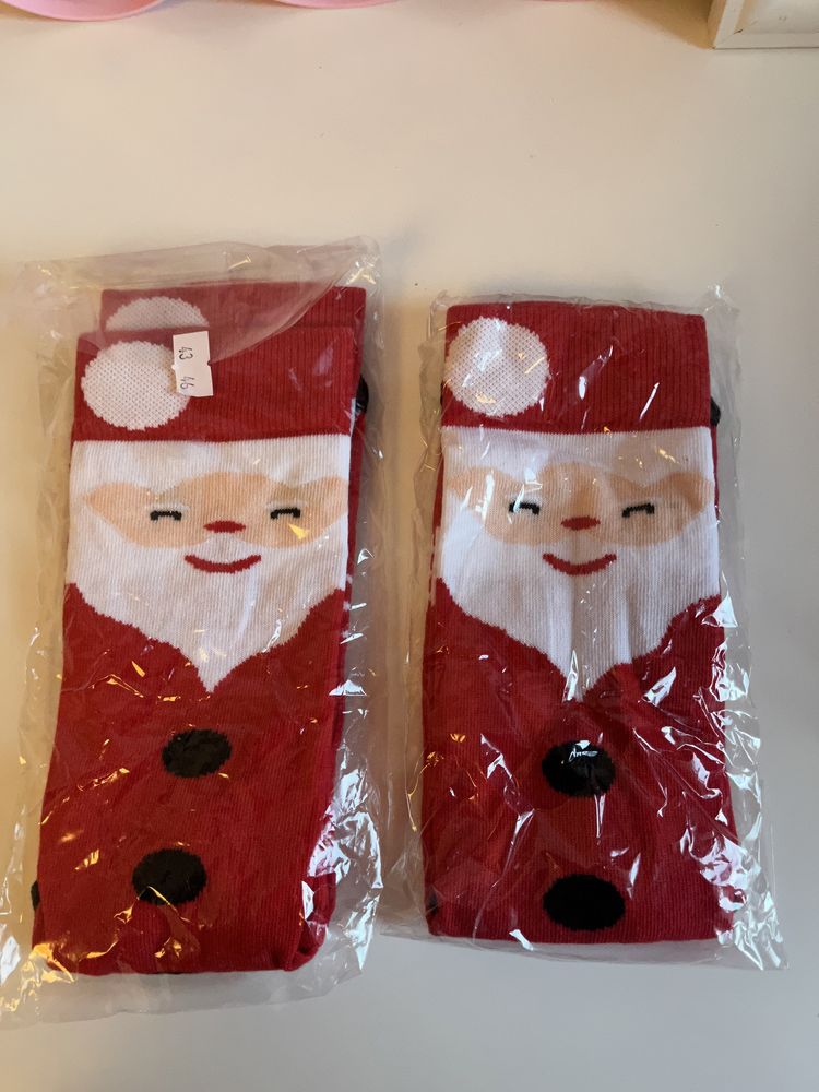 Skarpety świąteczne dwie pary