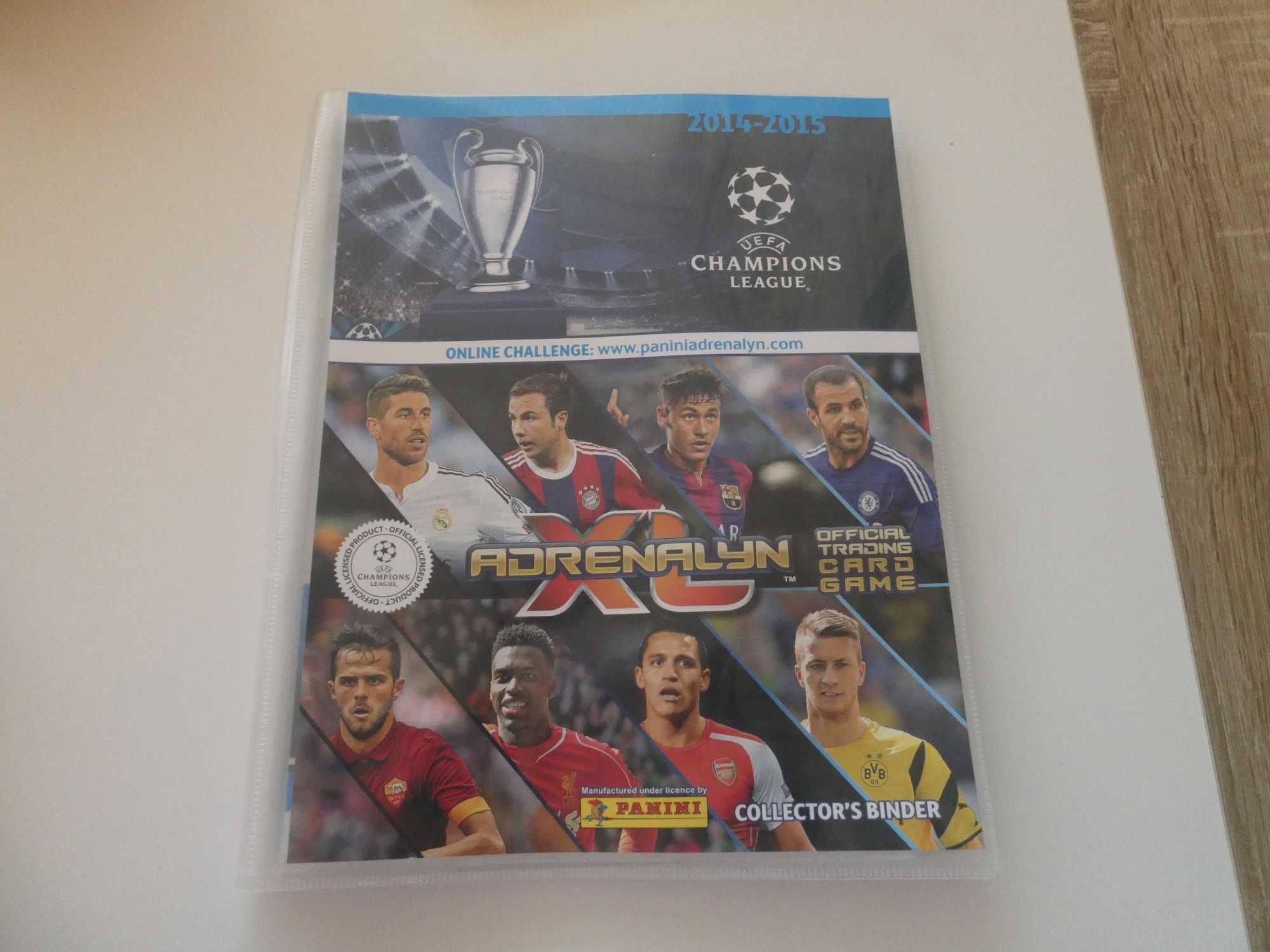 Album z kartami piłkarskimi z Sezonu 2014/2015 Panini