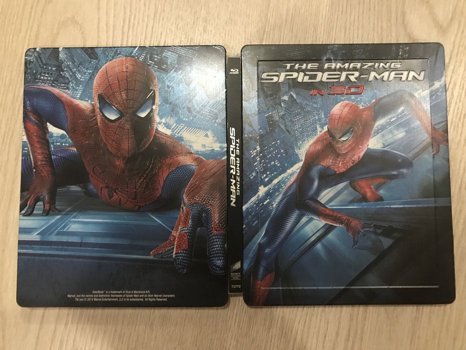 The Amazing Spider-Man em 3d steelbook bluray