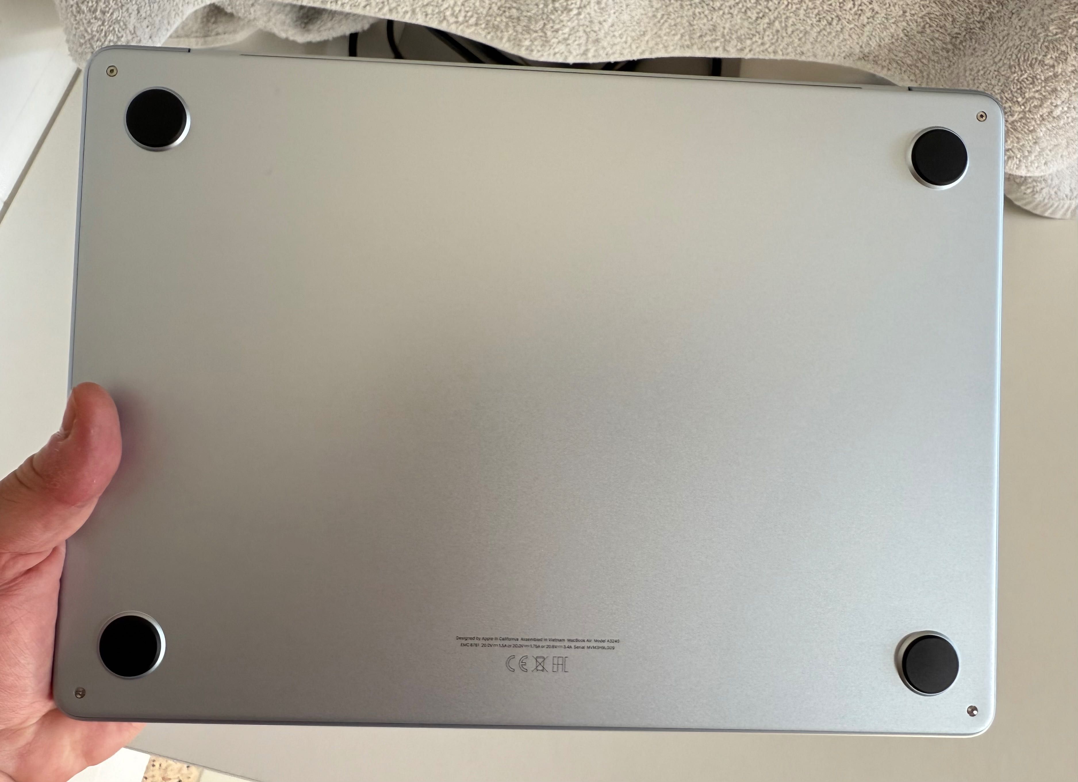 Macbook Air 2025 13 Pol. M4 16 RAM 512 GB - Azul - Fatura de 05/06/25