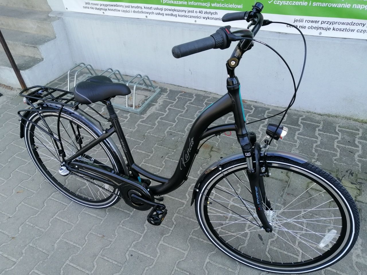 Nowy aluminiowy rower miejski Kands Wenecja/28/alu/nexus/2 kolory