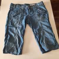 spodnie jeansowe 3/4 edc rozmiar W35/L 30