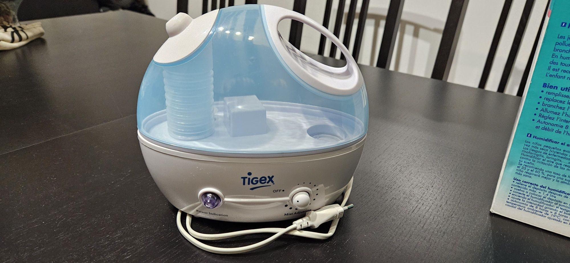 Humidificador para bebé Tigex