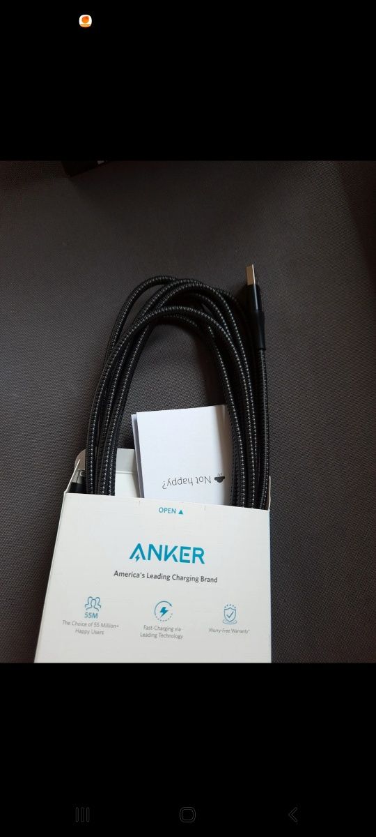 Nowy kabel Anker Usb-a