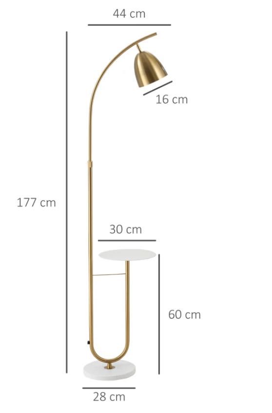Candeeiro dourado
