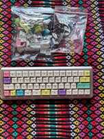 Teclado mecânico Cherry silver
