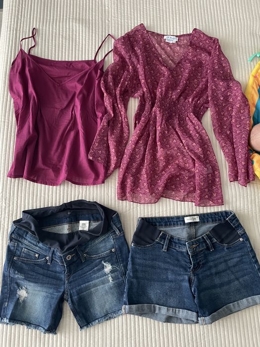 Шорти і туніка для вагітних, розмір XS-S