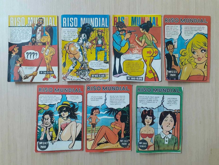 Revistas Riso Mundial (BD humorística)