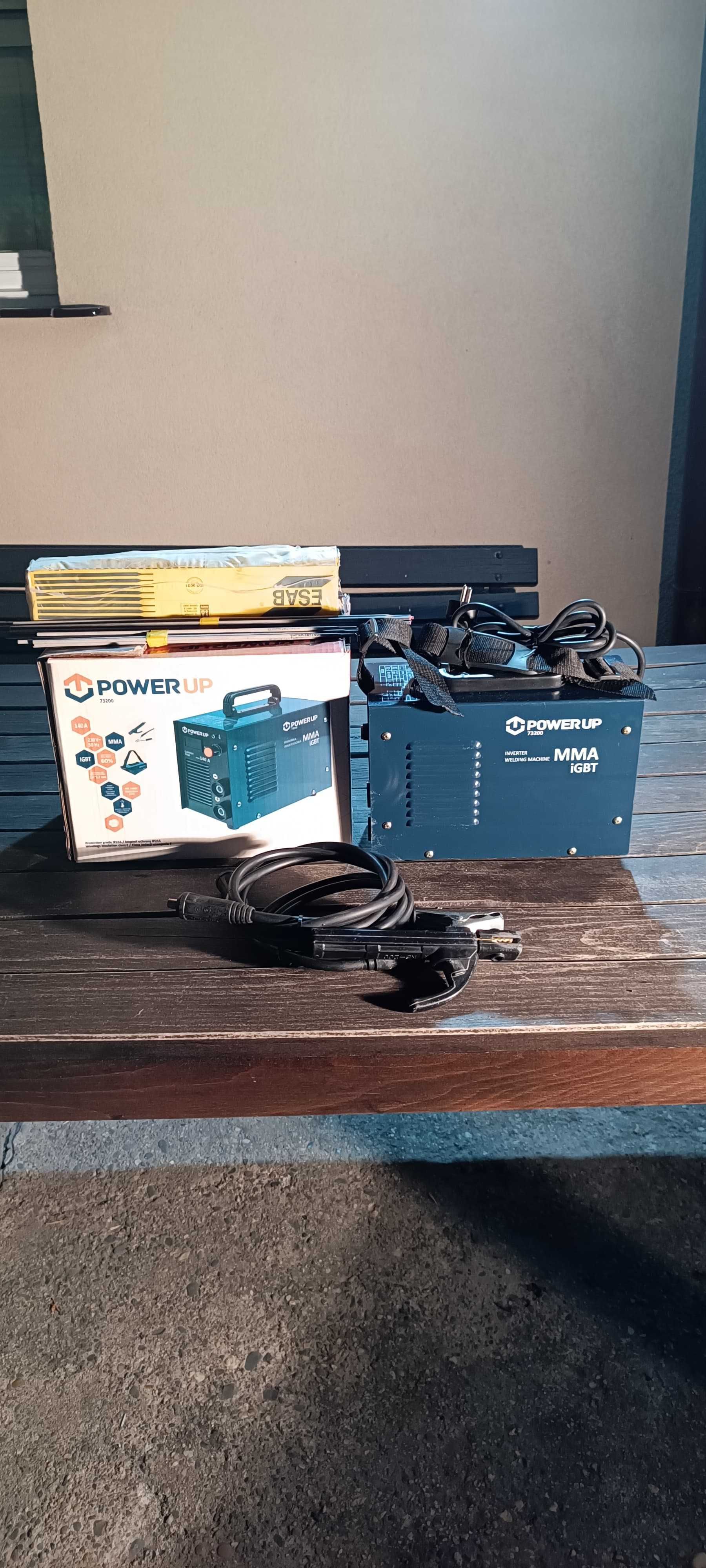 Spawarka Inwertorowa Power Up 140A MMA iGBT- NOWA !