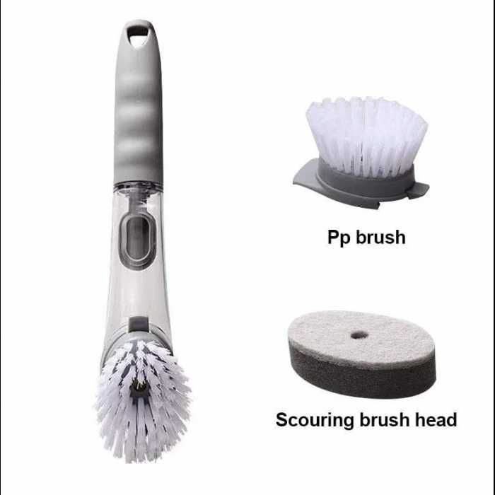 Щитка для миття посуду з дозатором миючого засобу